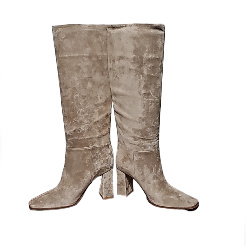 Gianvito Rossi square toe suede boots NWT - Picture 5 of 9
